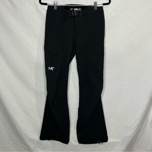 Arcteryx Snow Ski Pants Womens Size 4 Black Snowboard Winter EUC